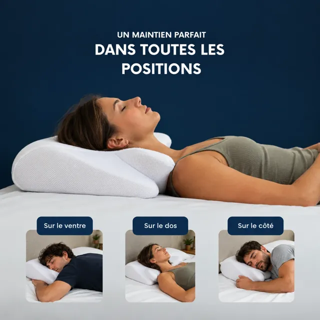 Dormir sur le côté : comment protéger votre nuque
